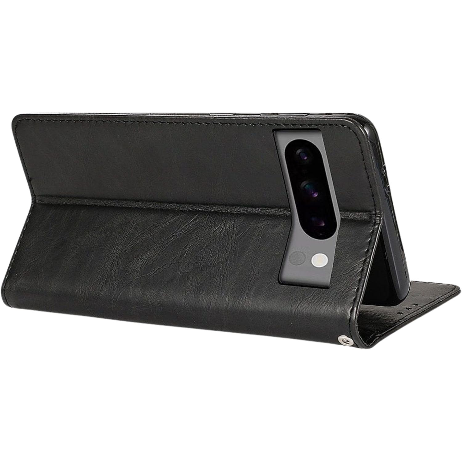 Indy Series Genuine Leather Folio Wallet Case for Google Pixel 8 Pro