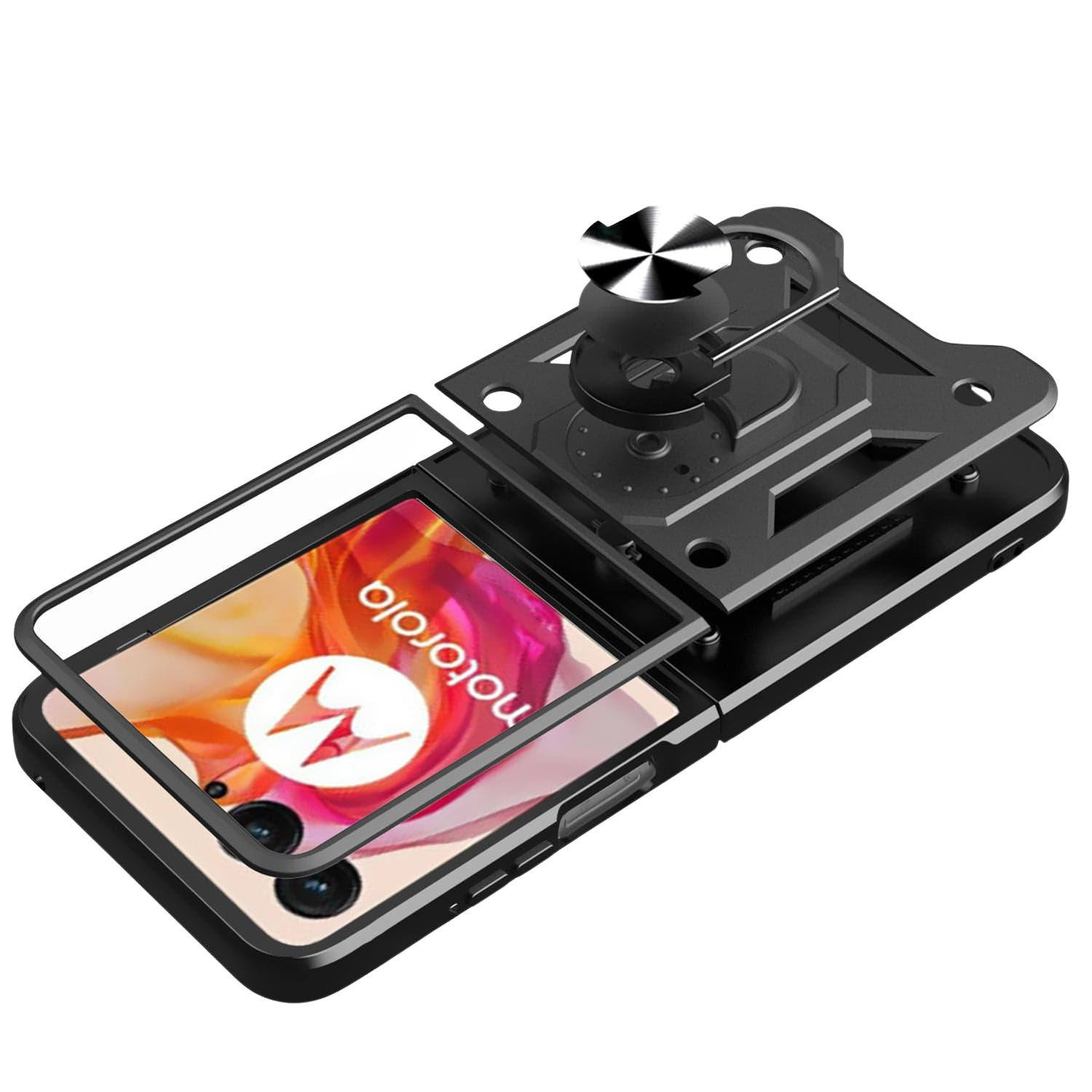 Raider Series Heavy-Duty Kickstand Case for Motorola Razr+ (2024)