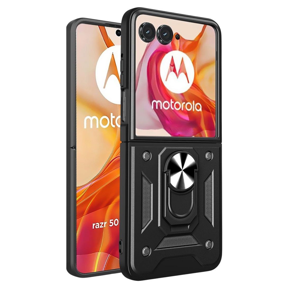 Raider Series Heavy-Duty Kickstand Case for Motorola Razr+ (2024)