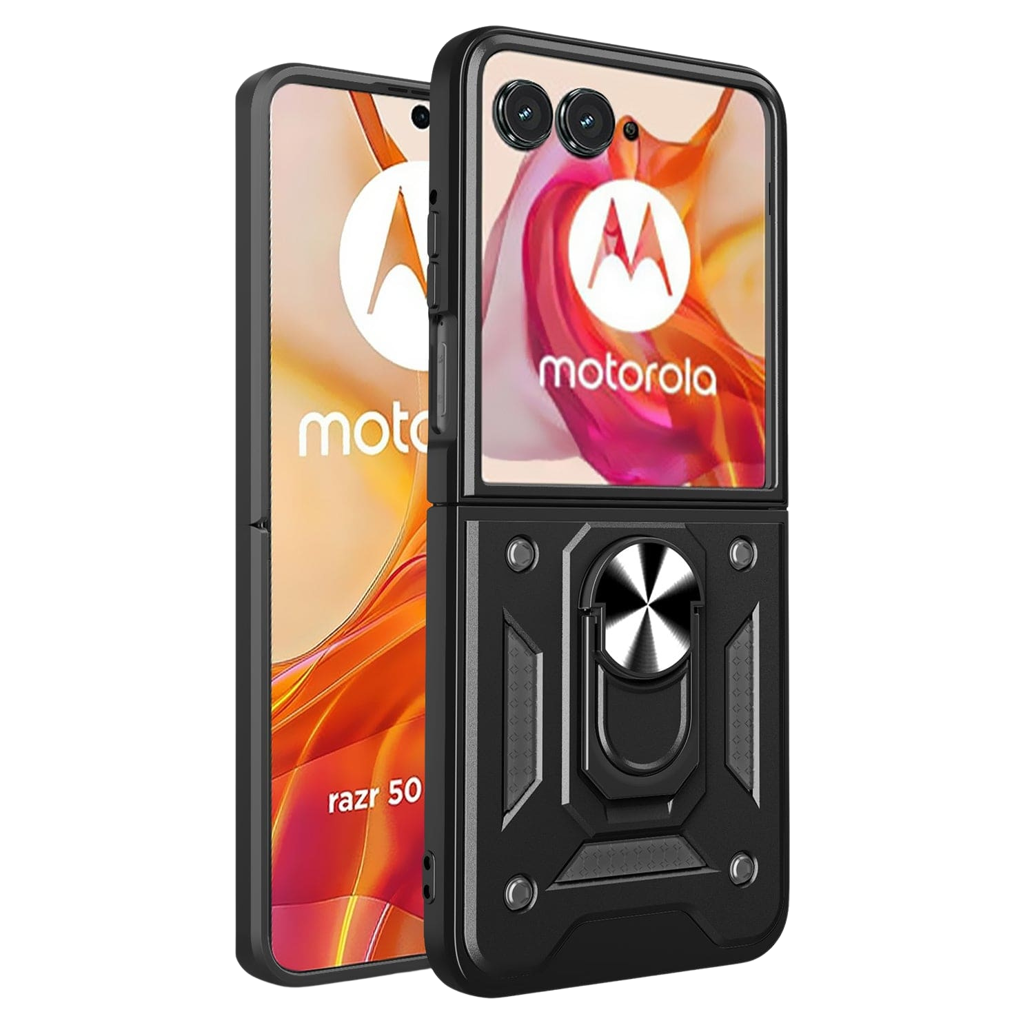 Raider Series Heavy-Duty Kickstand Case for Motorola Razr+ (2024)
