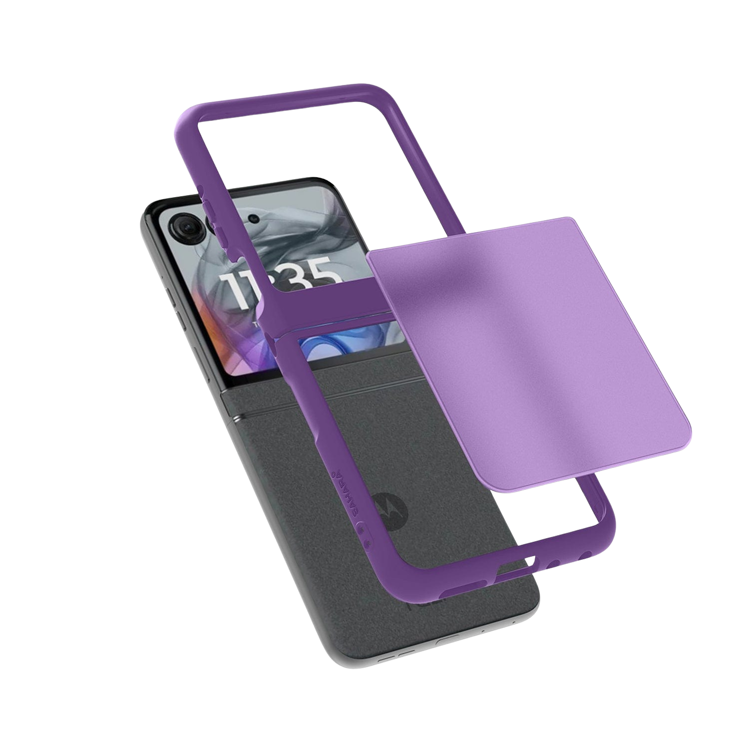 Venture Series Slim Matte Transparent Case for motorola razr (2025/2026)