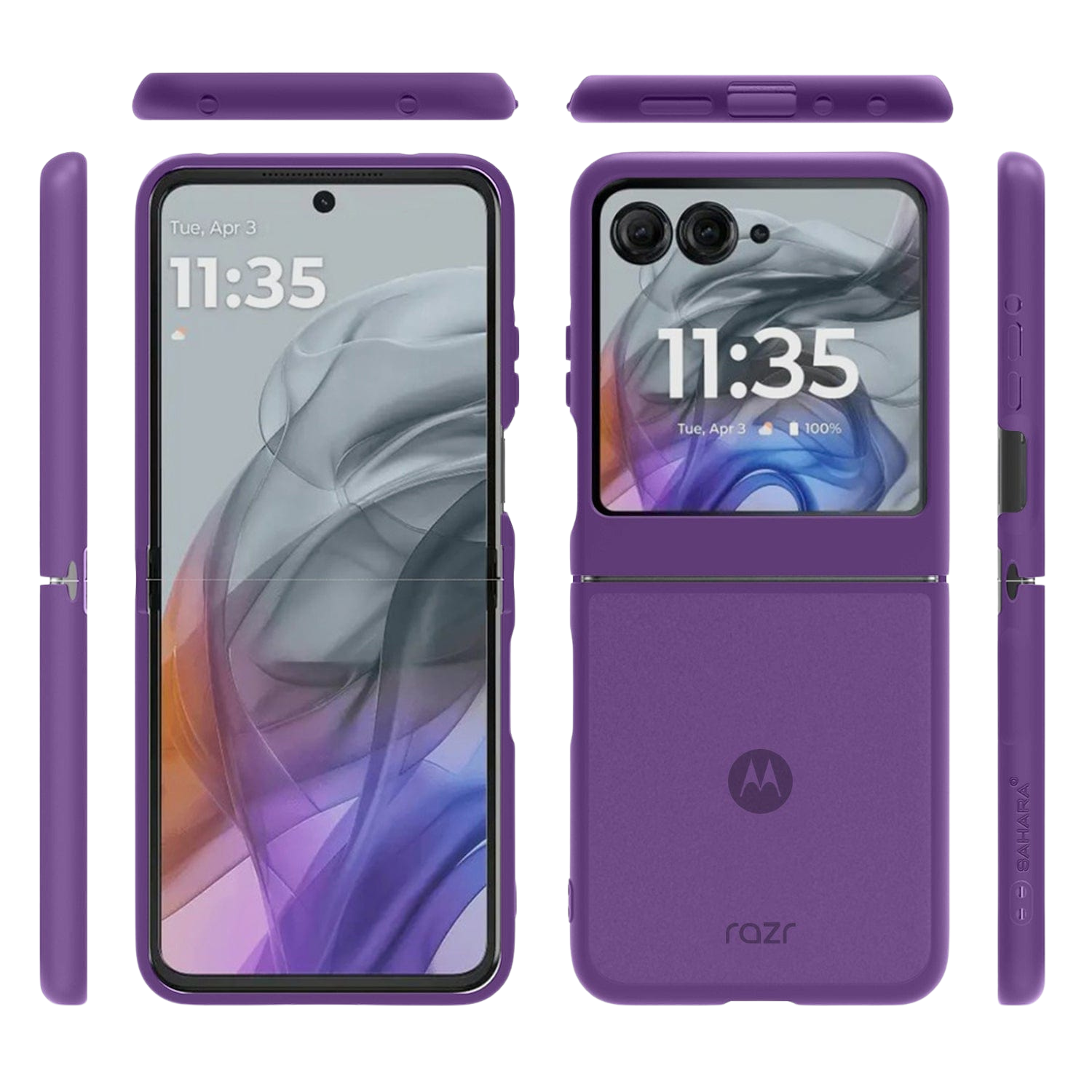 Venture Series Slim Matte Transparent Case for motorola razr (2025/2026)