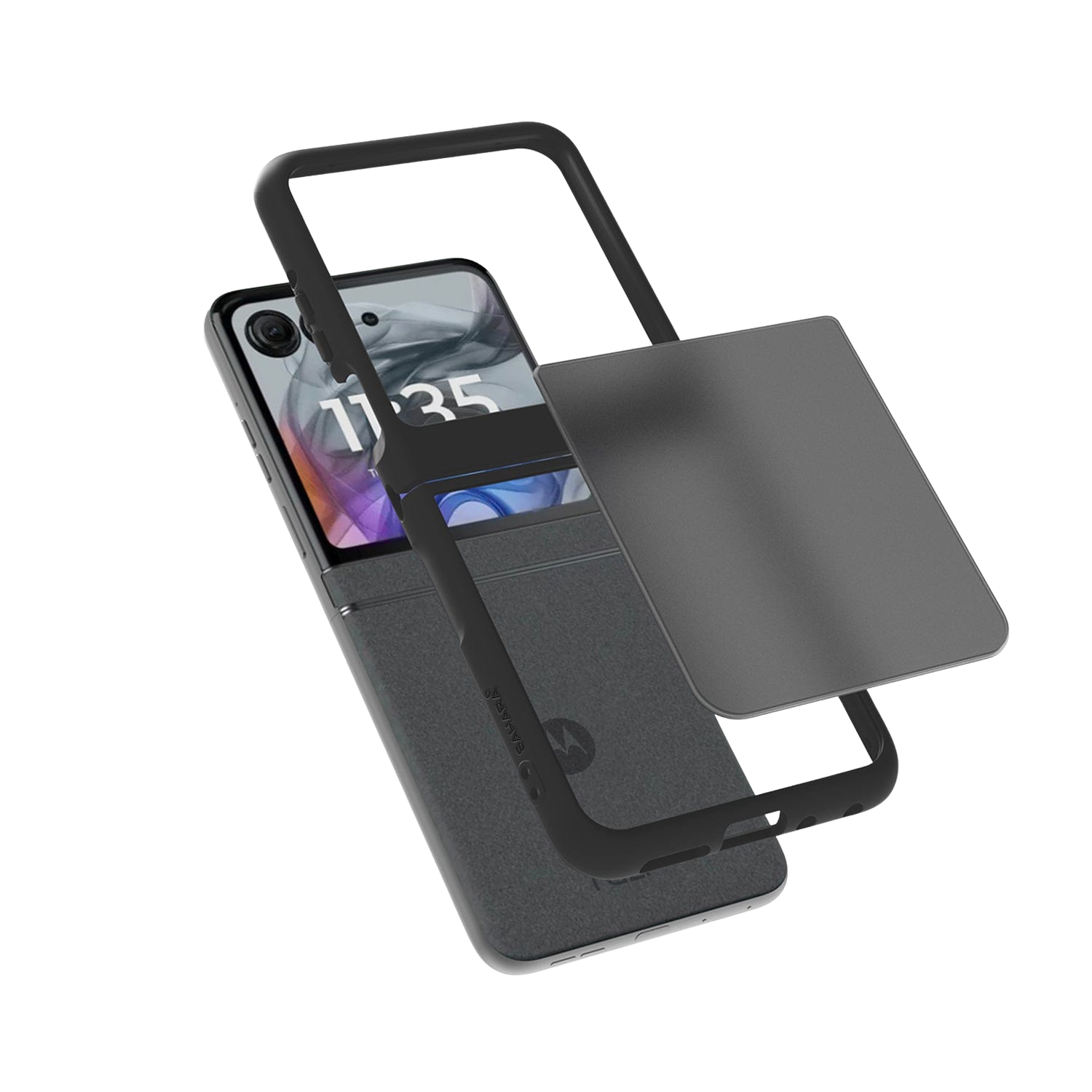 Venture Series Slim Matte Transparent Case for motorola razr (2025/2026)