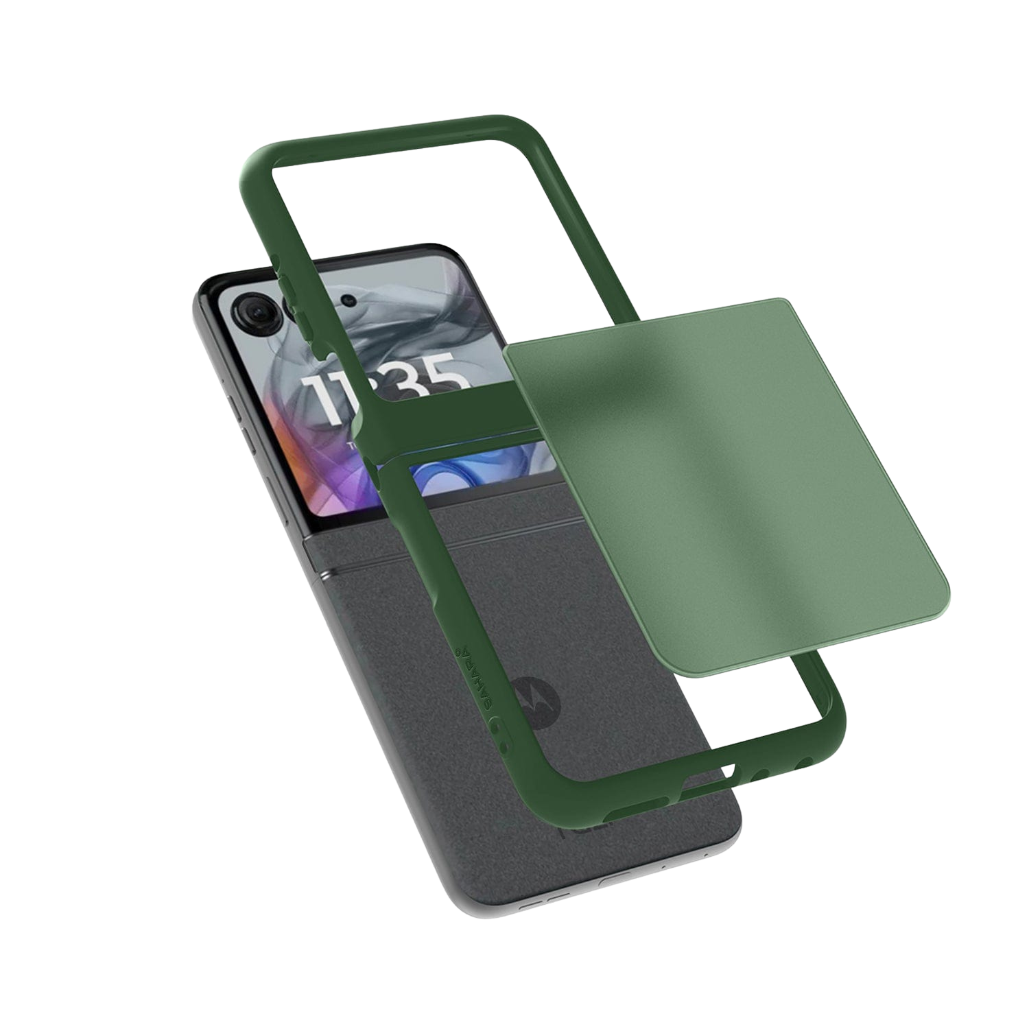 Venture Series Slim Matte Transparent Case for motorola razr (2025/2026)