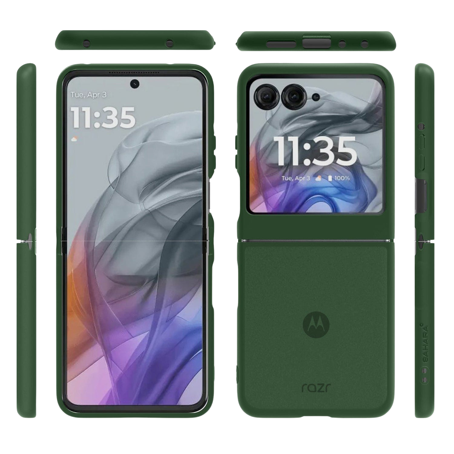 Venture Series Slim Matte Transparent Case for motorola razr (2025/2026)