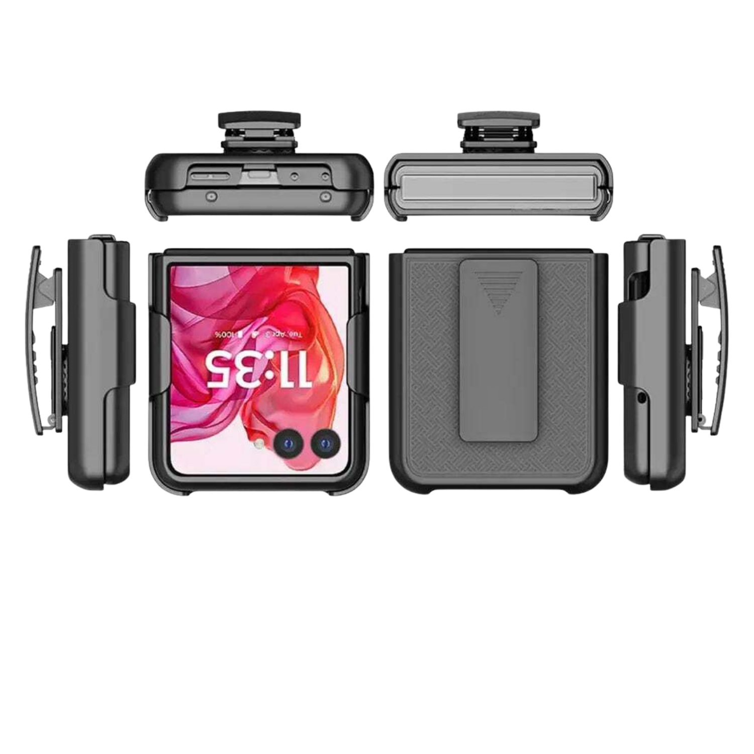 Venture Series Hard Shell with Belt Clip Case for motorola razr+ (2024)
