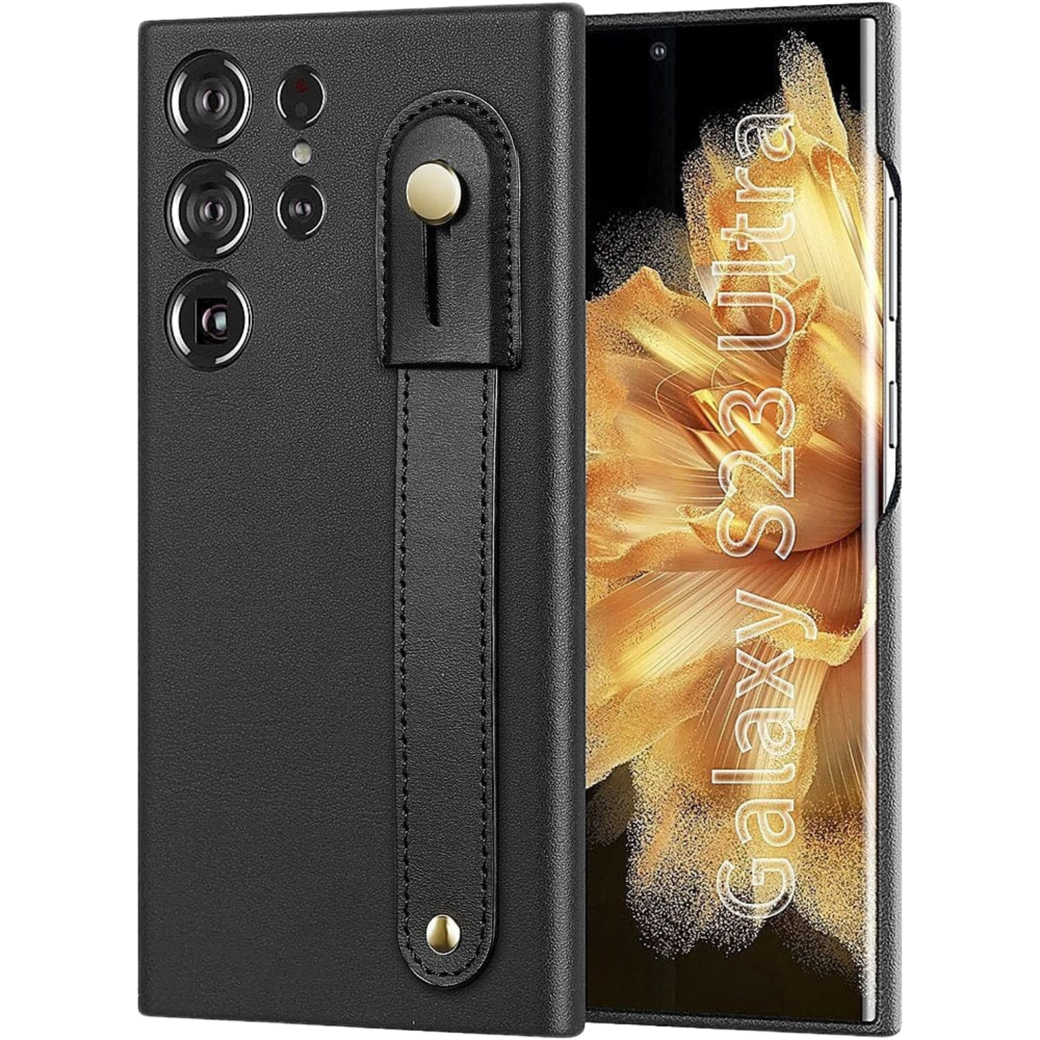 Indy Series Genuine Leather Case for Samsung Galaxy S23 Ultra