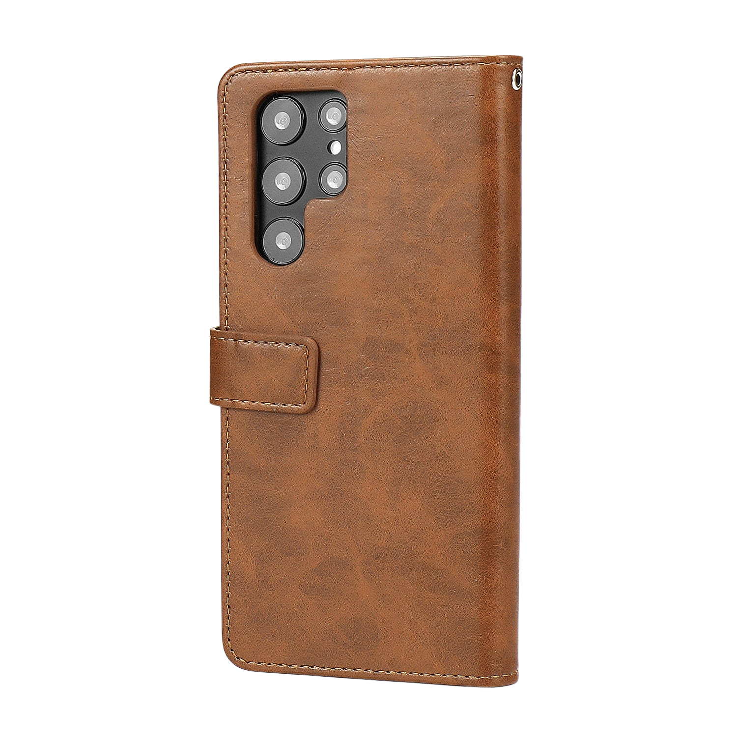Indy Series Genuine Leather Wallet Case for Samsung Galaxy S23 Ultra