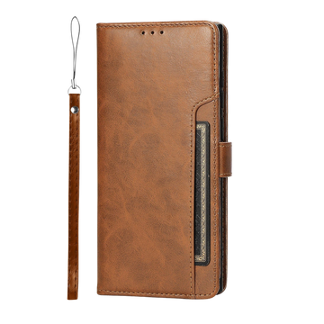 Indy Series Genuine Leather Wallet Case for Samsung Galaxy S23 Ultra