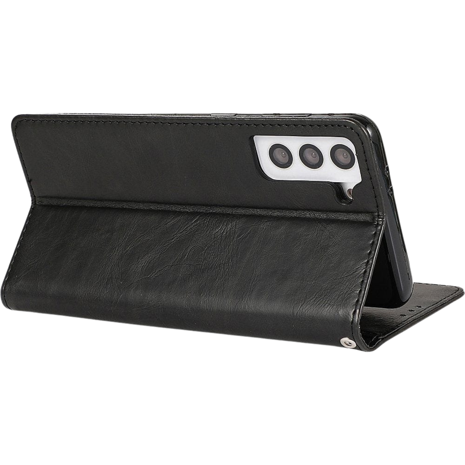 Indy Series Genuine Leather Wallet Case for Samsung Galaxy S23 FE
