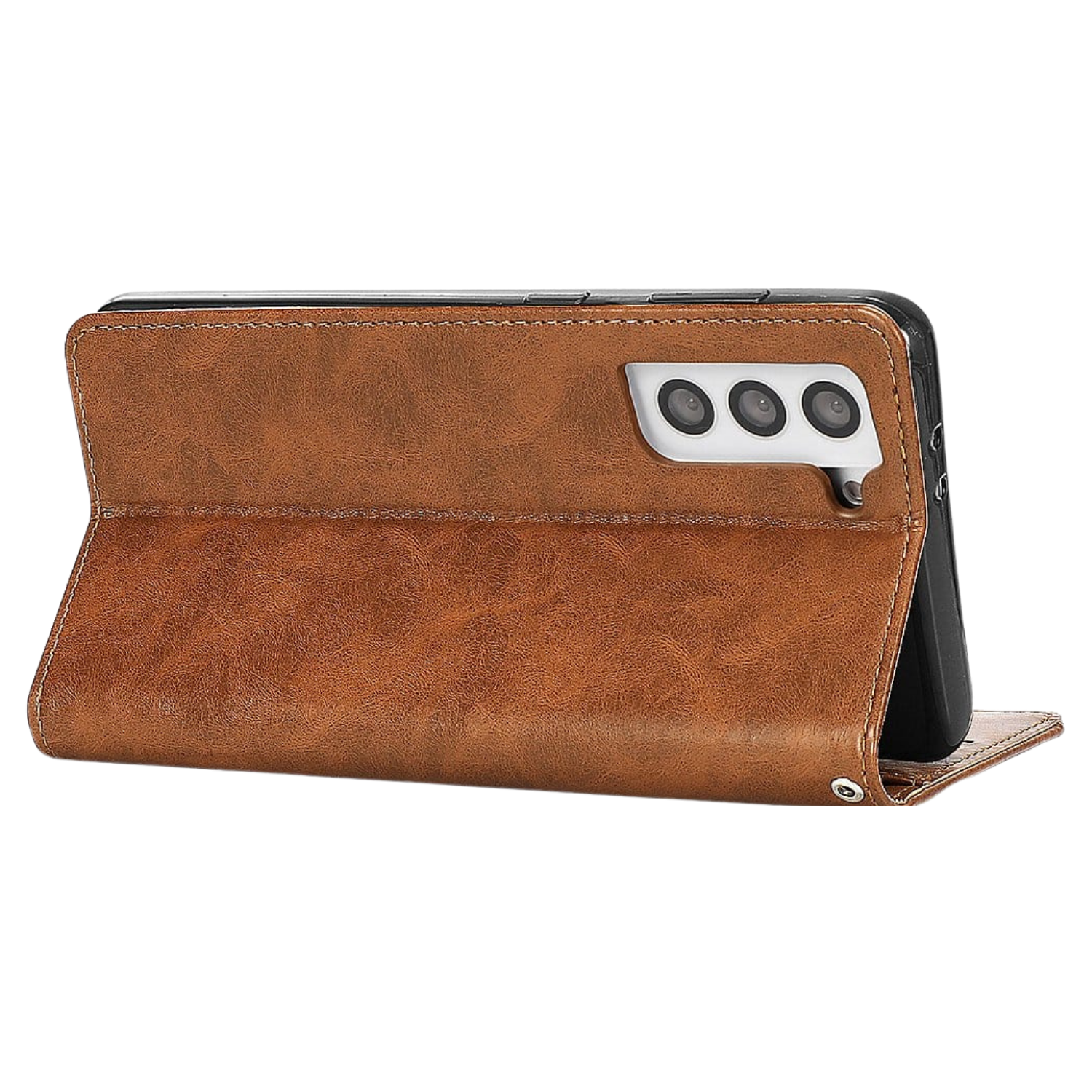 Indy Series Genuine Leather Wallet Case for Samsung Galaxy S23+
