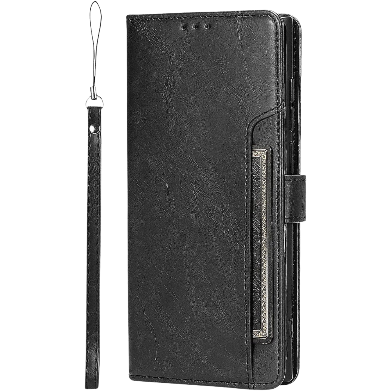 Indy Series Genuine Leather Wallet Case for Samsung Galaxy S23 Ultra