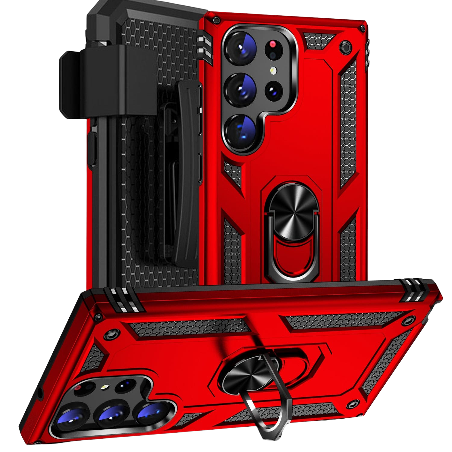 Raider Series Kickstand Case for Samsung Galaxy S23 Ultra