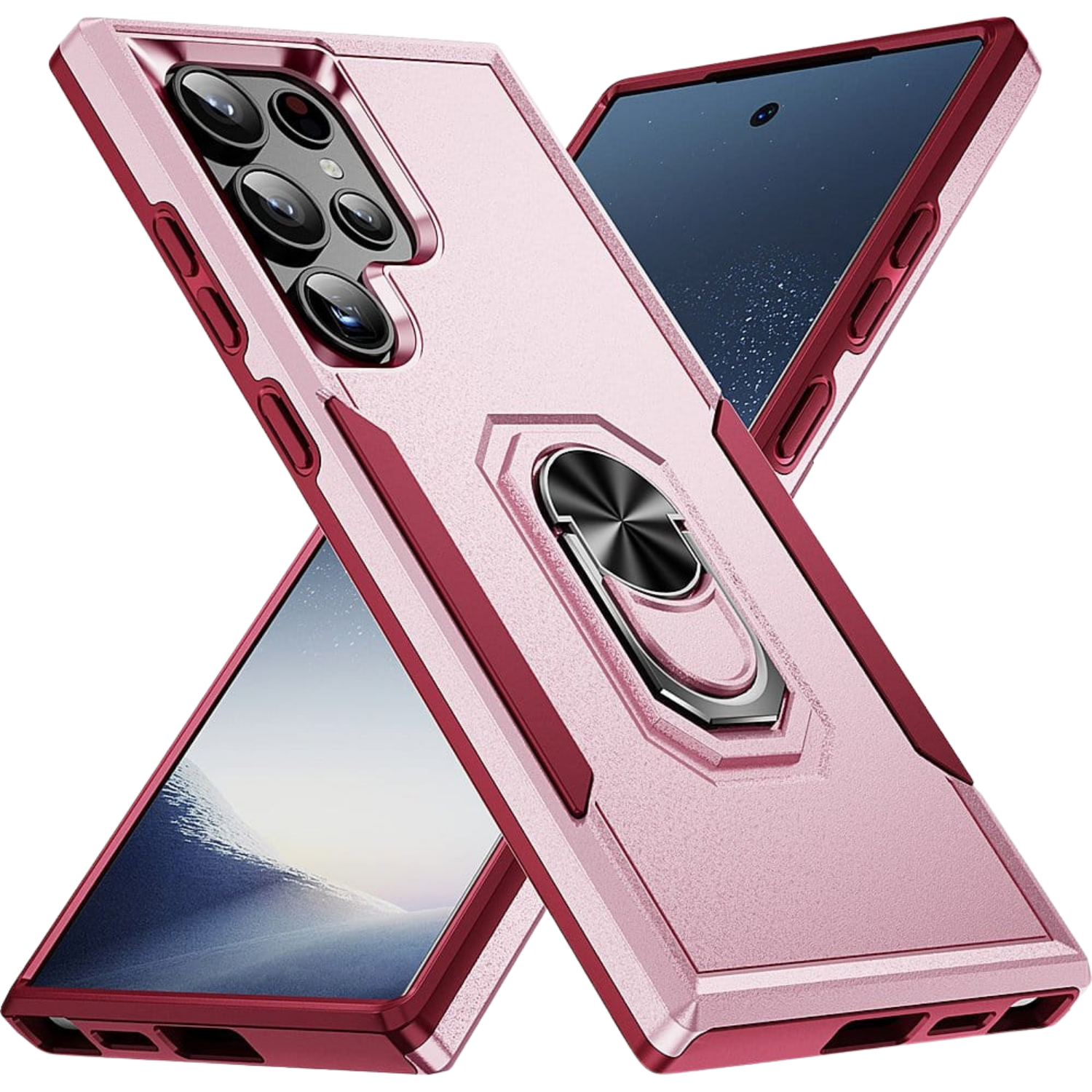 Raider Series Heavy-Duty Kickstand Case for Samsung Galaxy S24 Ultra