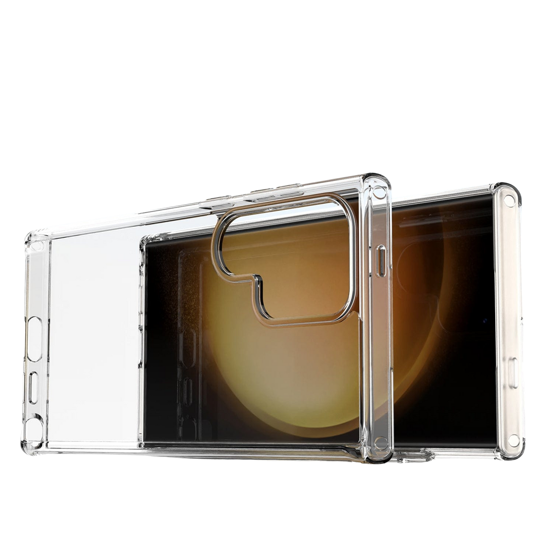 Venture Series Clear Hard Shell Case for Samsung Galaxy S24 Ultra
