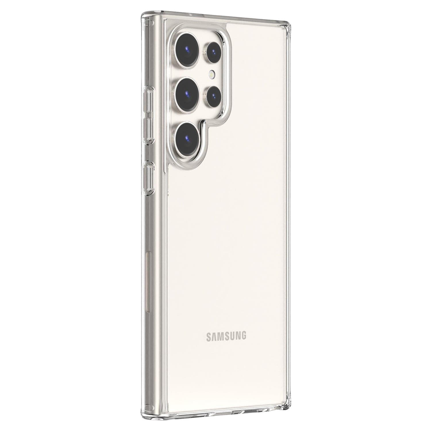 Venture Series Clear Hard Shell Case for Samsung Galaxy S24 Ultra