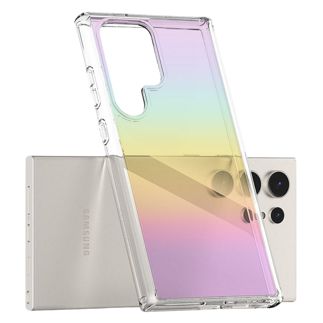 Venture Series Clear Hard Shell Case for Samsung Galaxy S24 Ultra