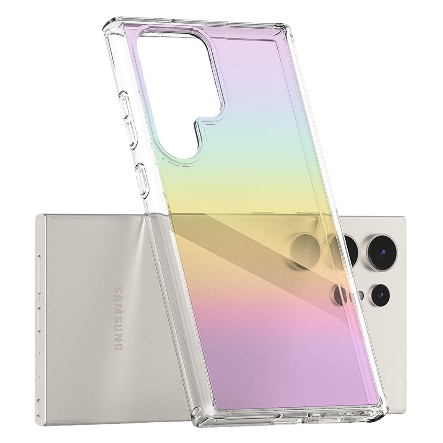 Venture Series Clear Hard Shell Case for Samsung Galaxy S24 Ultra