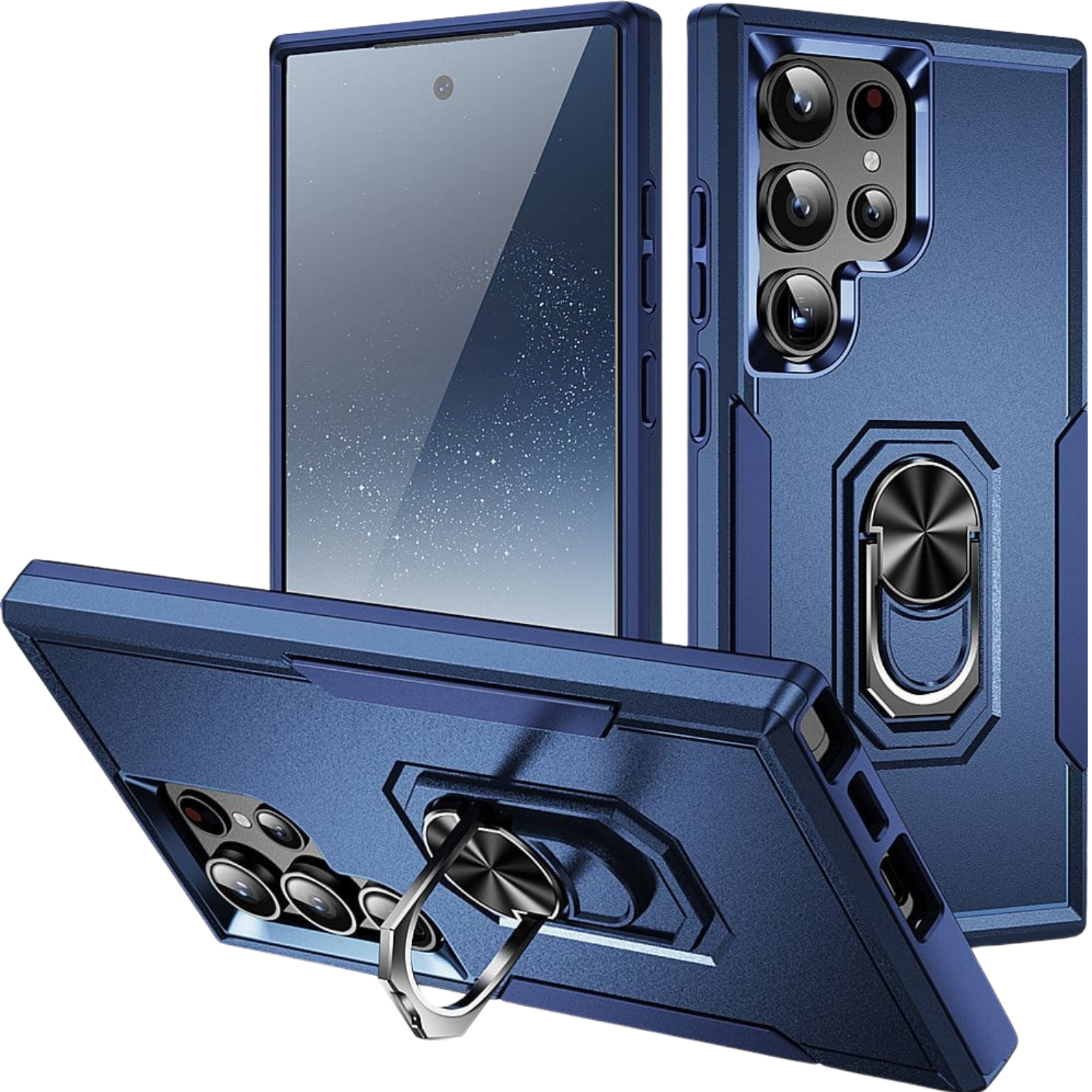 Raider Series Heavy-Duty Kickstand Case for Samsung Galaxy S24 Ultra