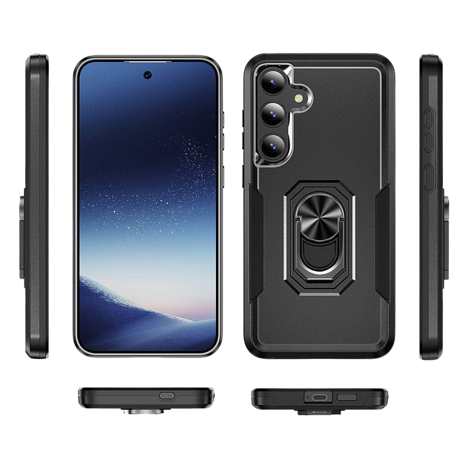 Raider Series Heavy-Duty Kickstand Case for Samsung Galaxy S24+