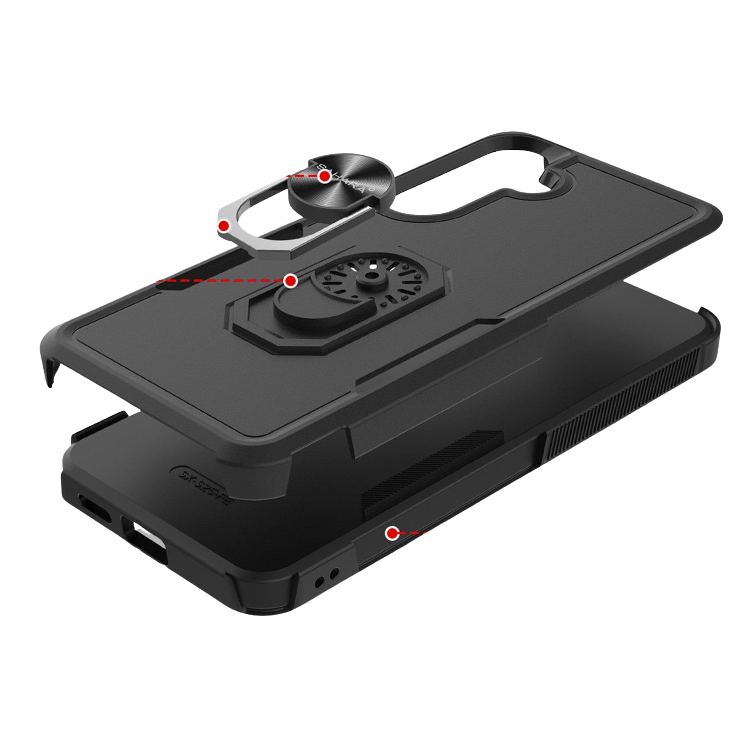 Raider Series Heavy-Duty Kickstand Case for Samsung Galaxy S25 FE