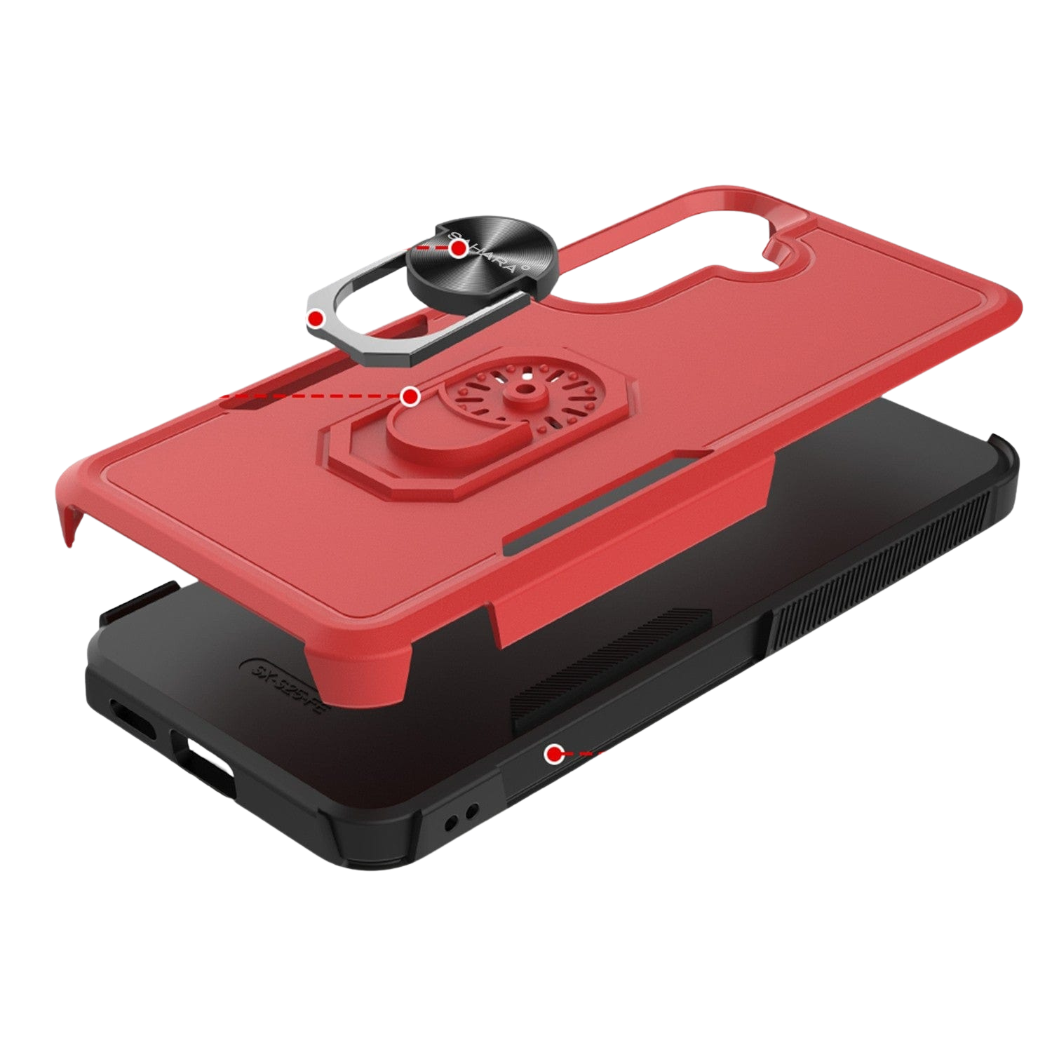 Raider Series Heavy-Duty Kickstand Case for Samsung Galaxy S25 FE