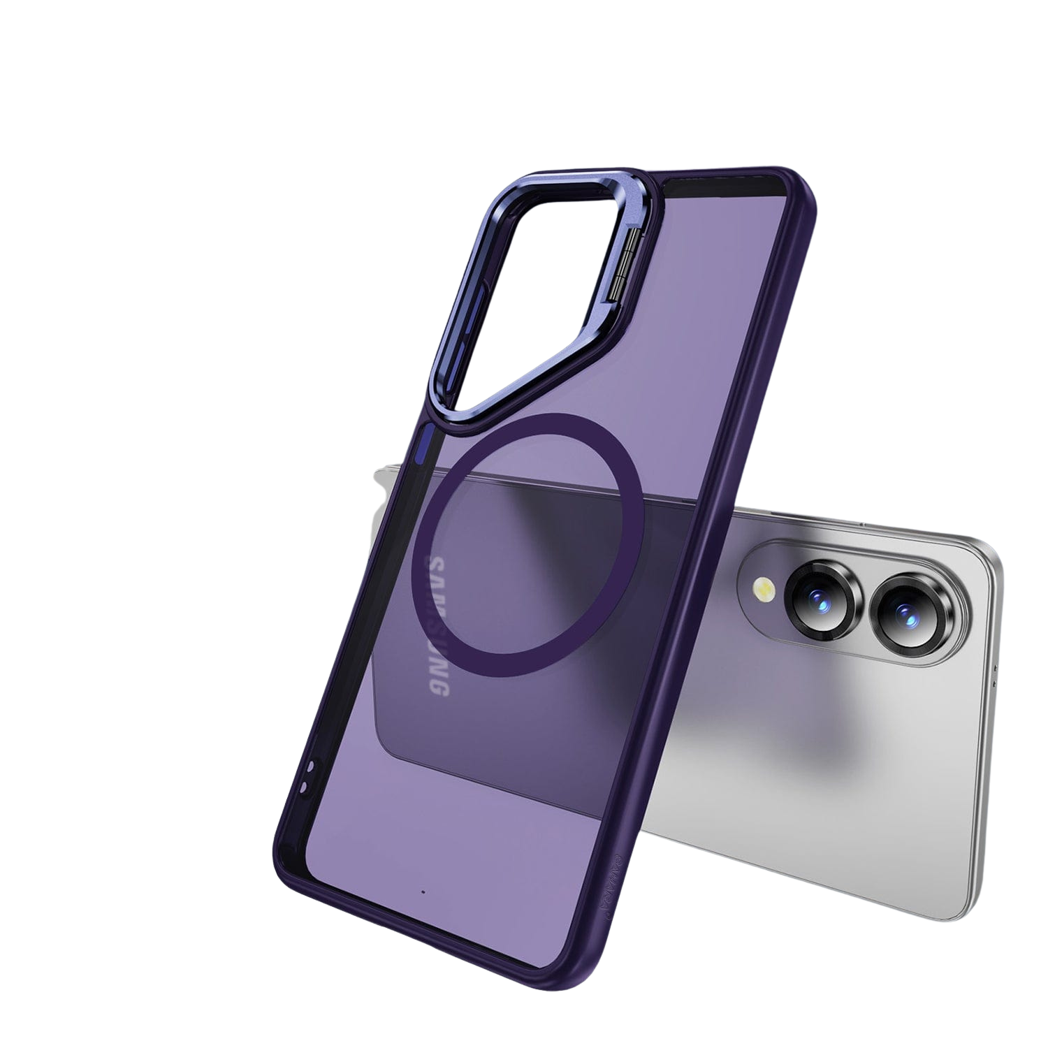 Venture Series Clear Kickstand Case for Samsung Galaxy S25 Edge
