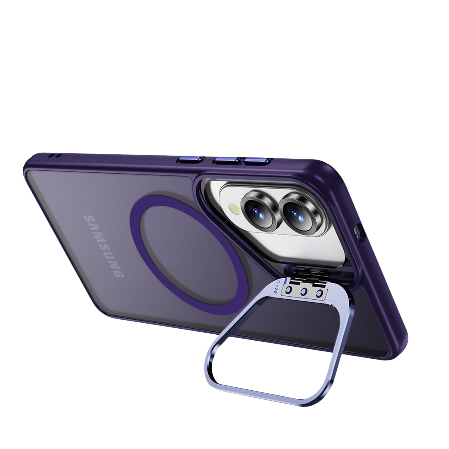 Venture Series Clear Kickstand Case for Samsung Galaxy S25 Edge