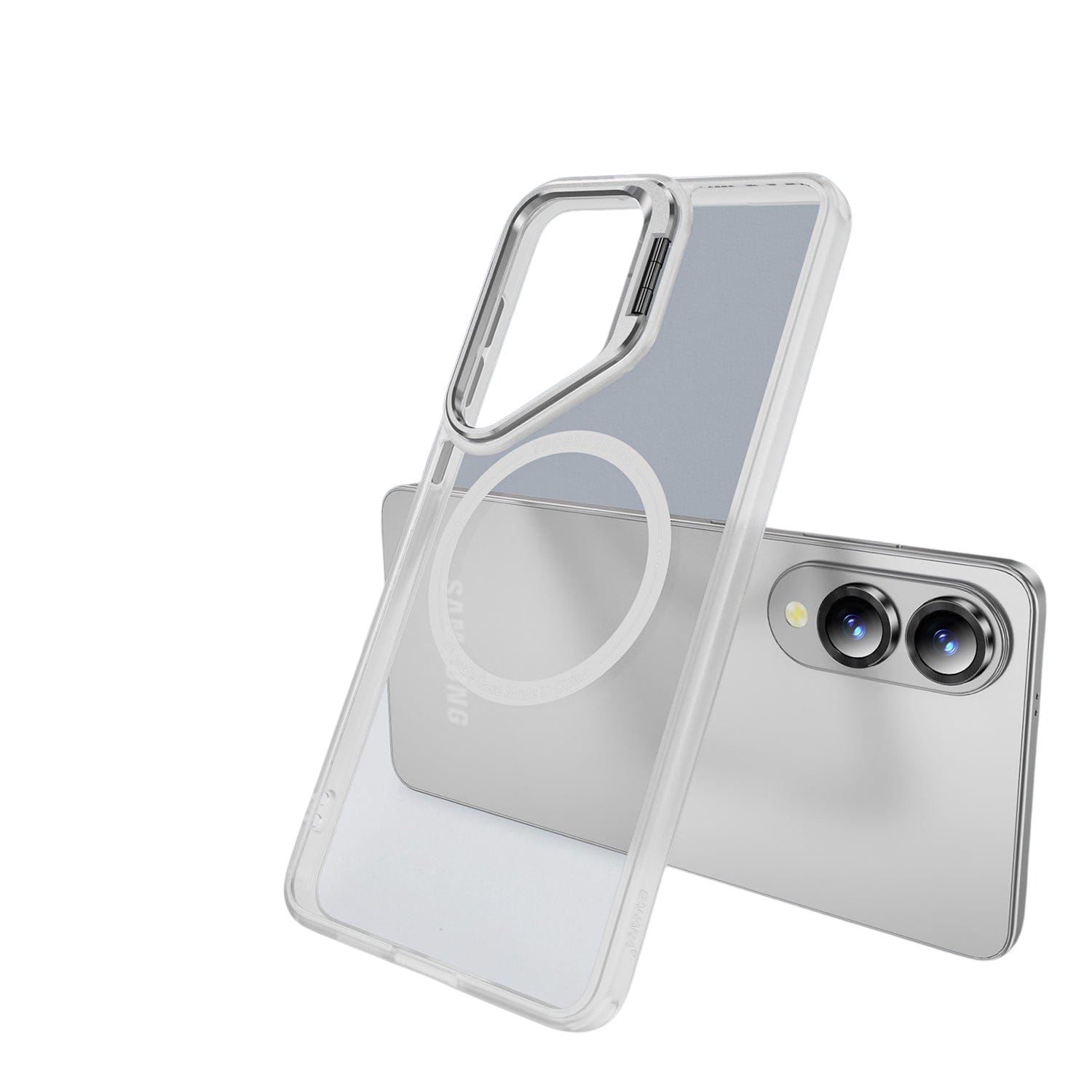 Venture Series Clear Kickstand Case for Samsung Galaxy S25 Edge