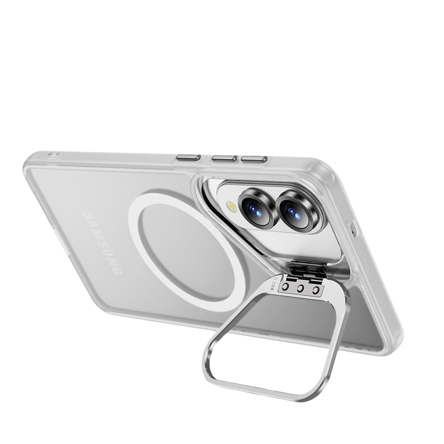 Venture Series Clear Kickstand Case for Samsung Galaxy S25 Edge