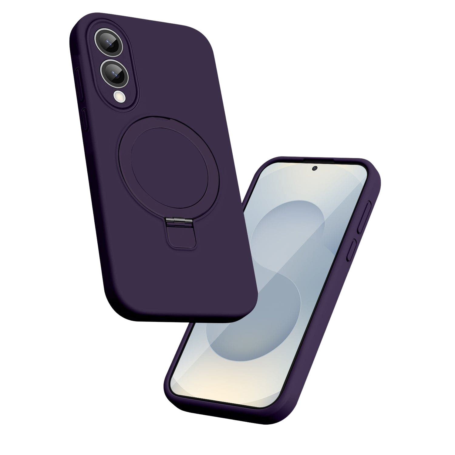 Venture Series Silicone Kickstand Case for Samsung Galaxy S25 Edge
