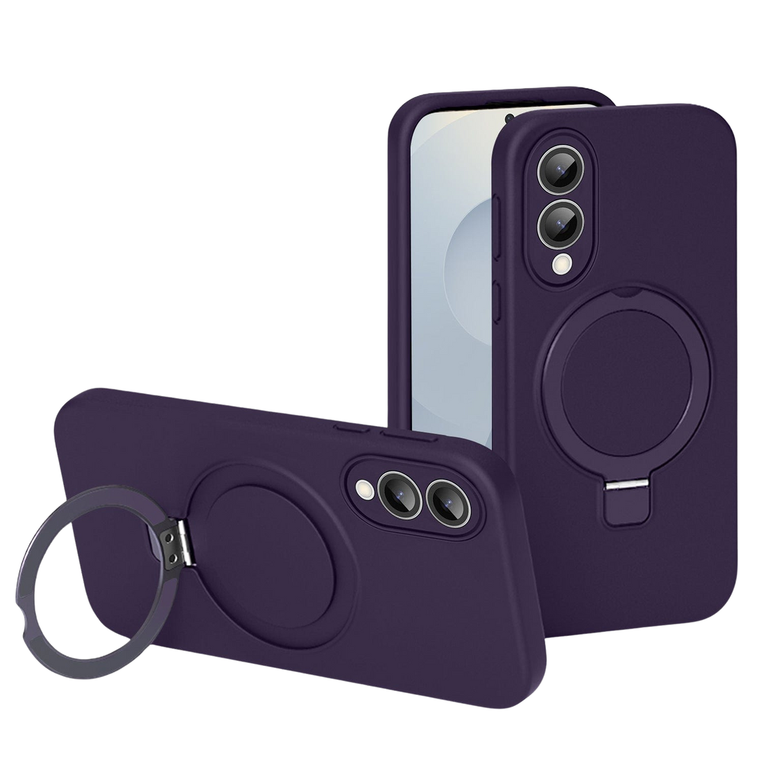 Venture Series Silicone Kickstand Case for Samsung Galaxy S25 Edge