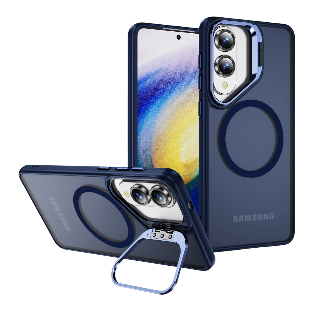 Venture Series Clear Kickstand Case for Samsung Galaxy S25 Edge