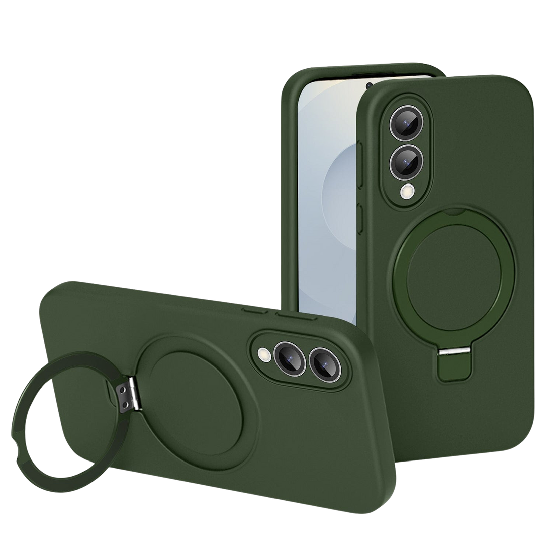 Venture Series Silicone Kickstand Case for Samsung Galaxy S25 Edge
