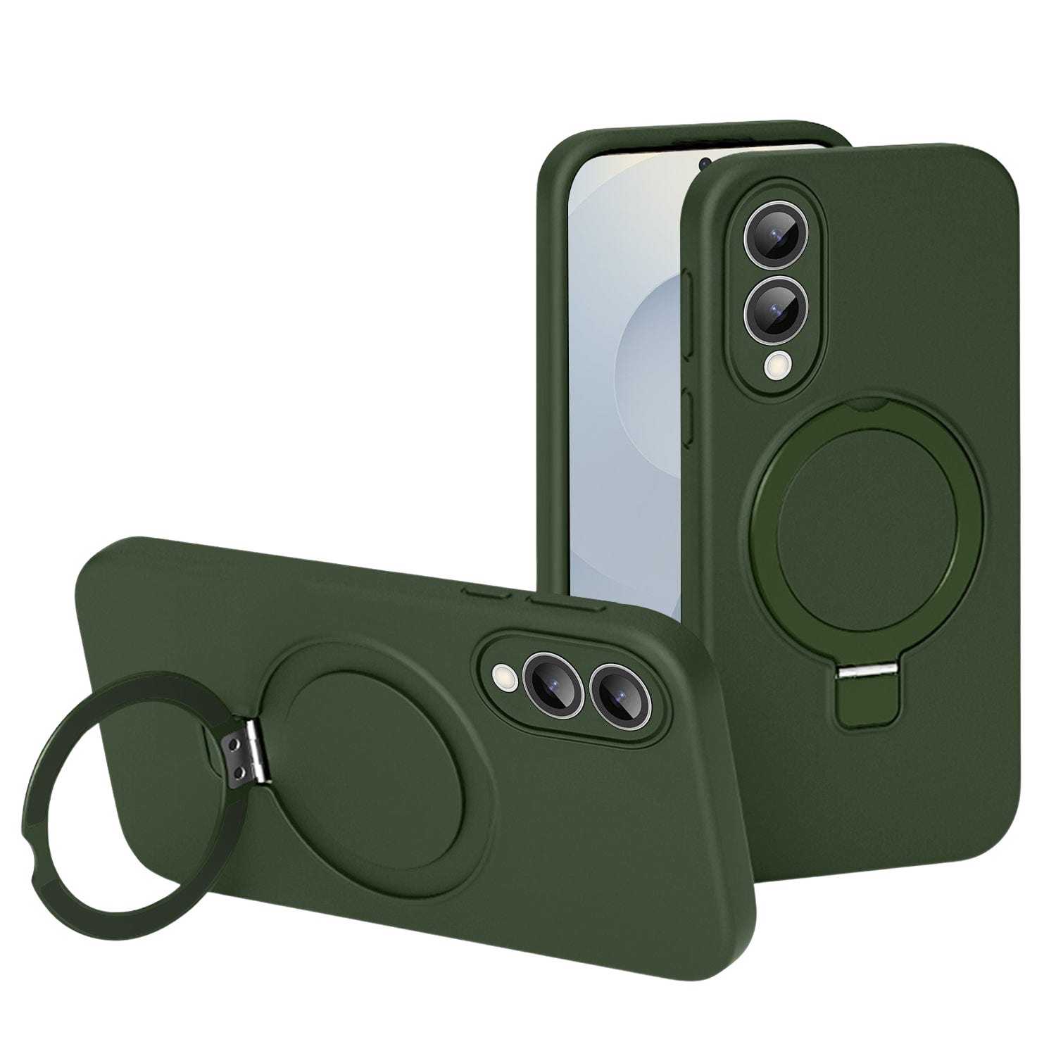 Venture Series Silicone Kickstand Case for Samsung Galaxy S25 Edge