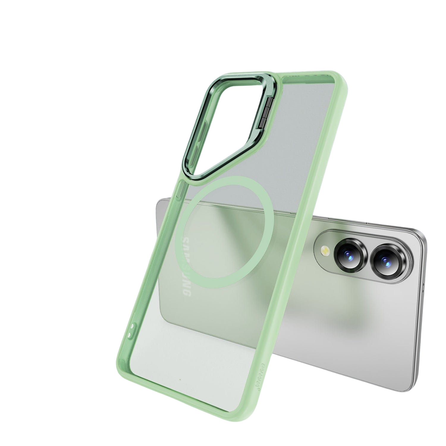 Venture Series Clear Kickstand Case for Samsung Galaxy S25 Edge