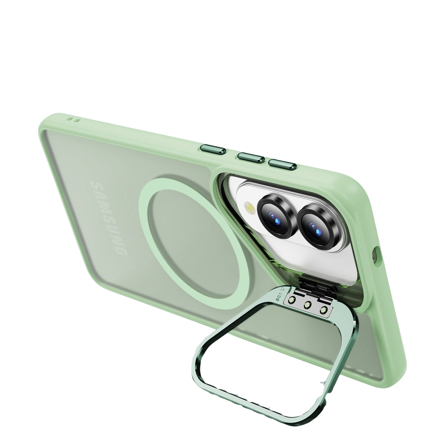 Venture Series Clear Kickstand Case for Samsung Galaxy S25 Edge