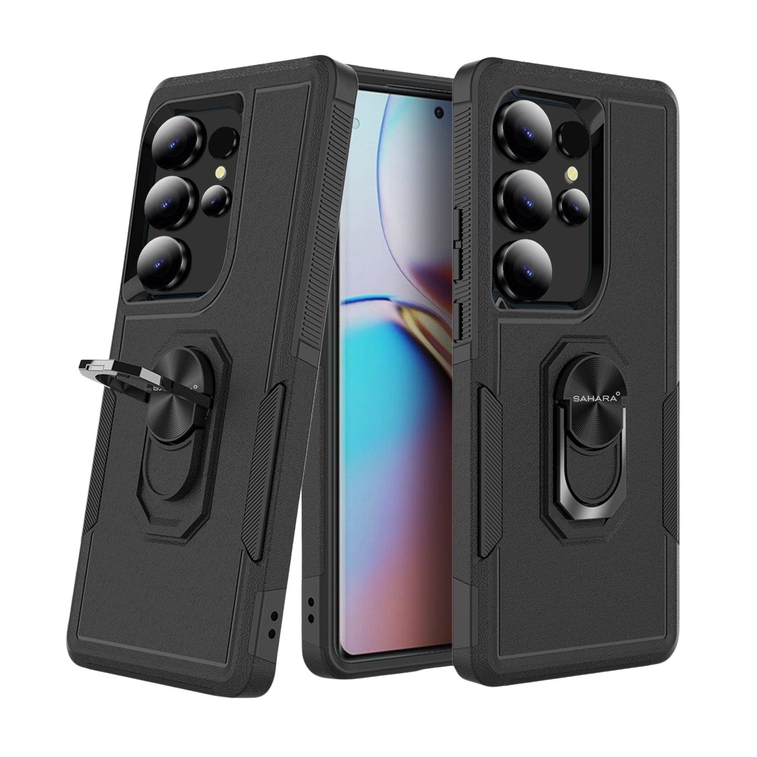 Raider Series Heavy-Duty Kickstand Case for Samsung Galaxy S25 Ultra
