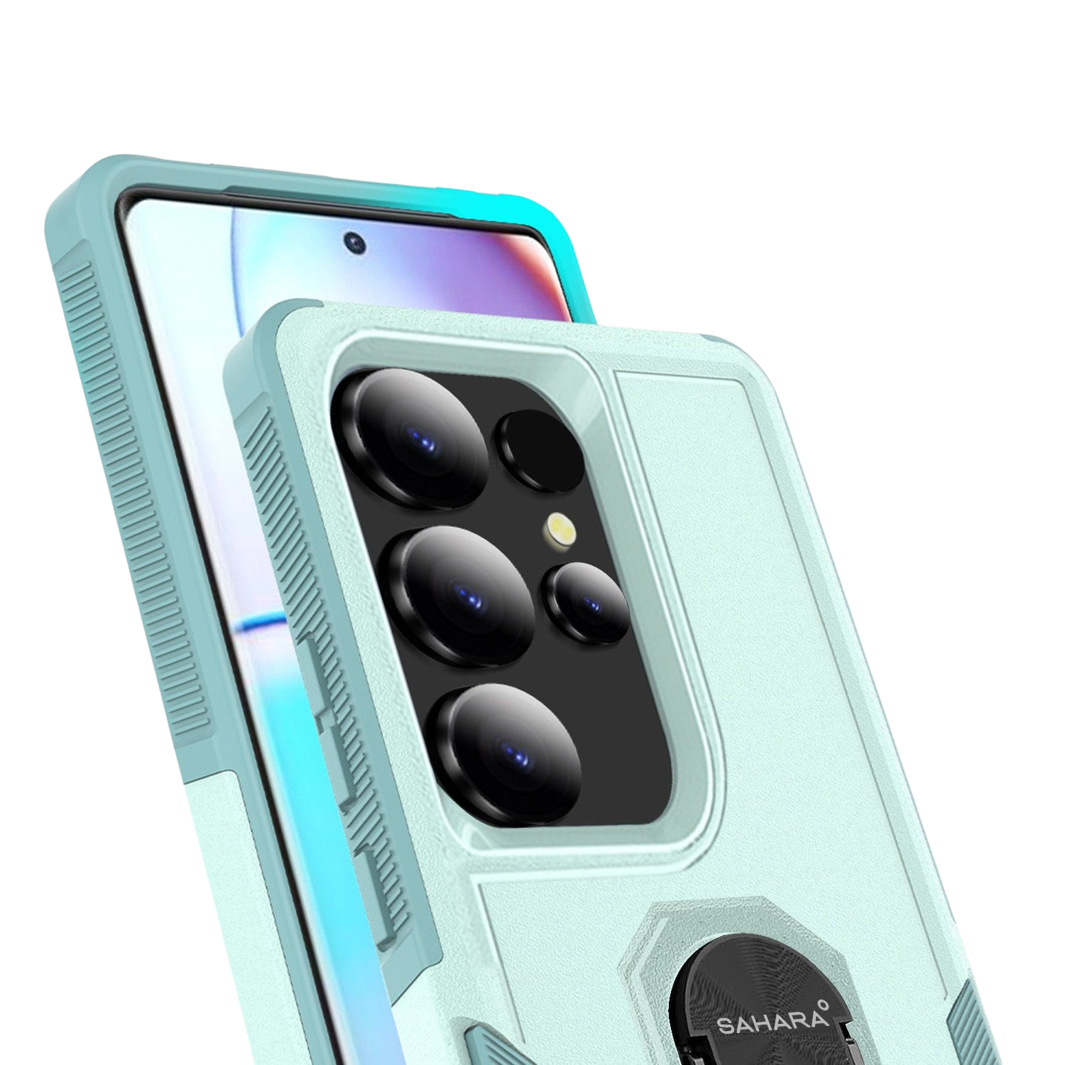 Raider Series Heavy-Duty Kickstand Case for Samsung Galaxy S25 Ultra