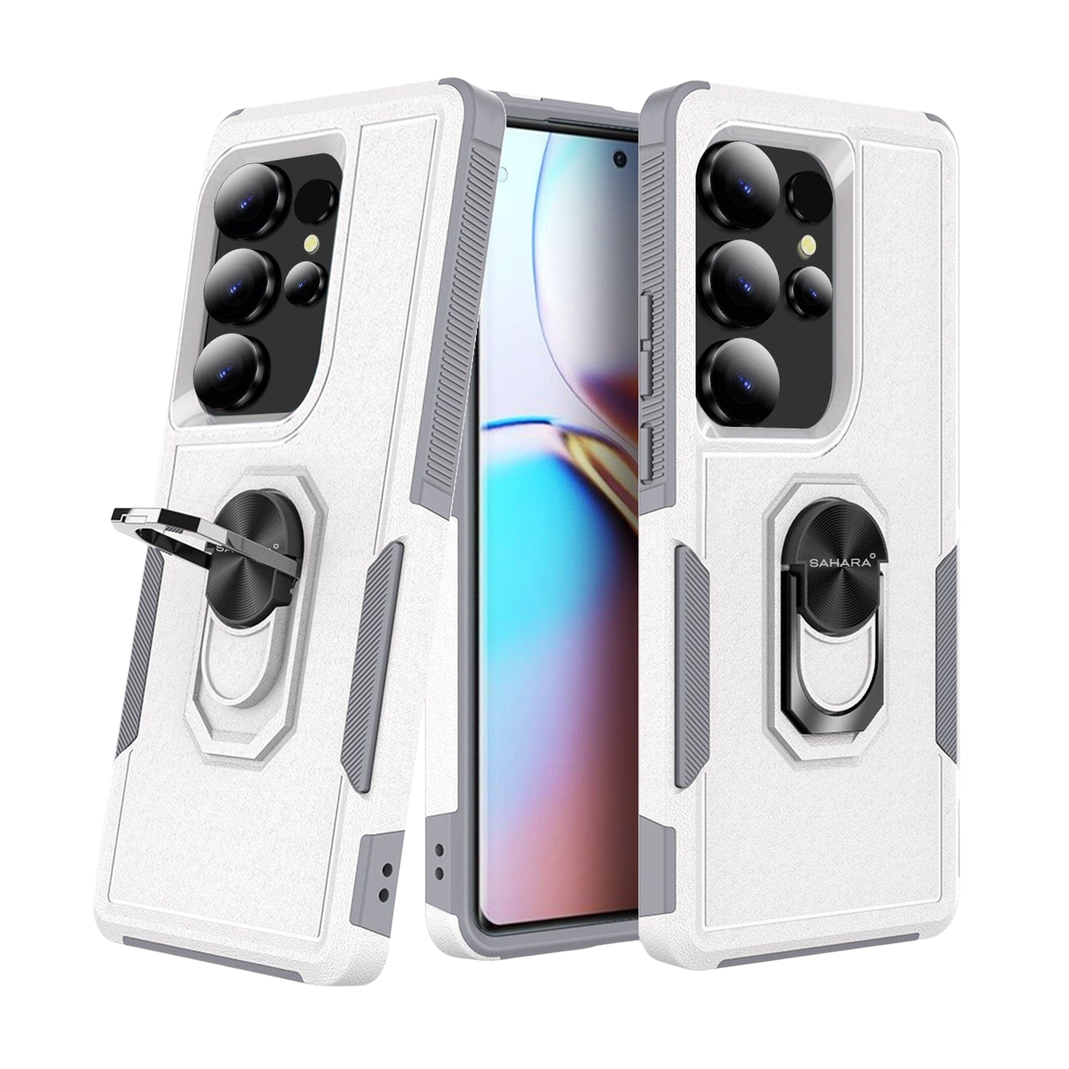 Raider Series Heavy-Duty Kickstand Case for Samsung Galaxy S25 Ultra