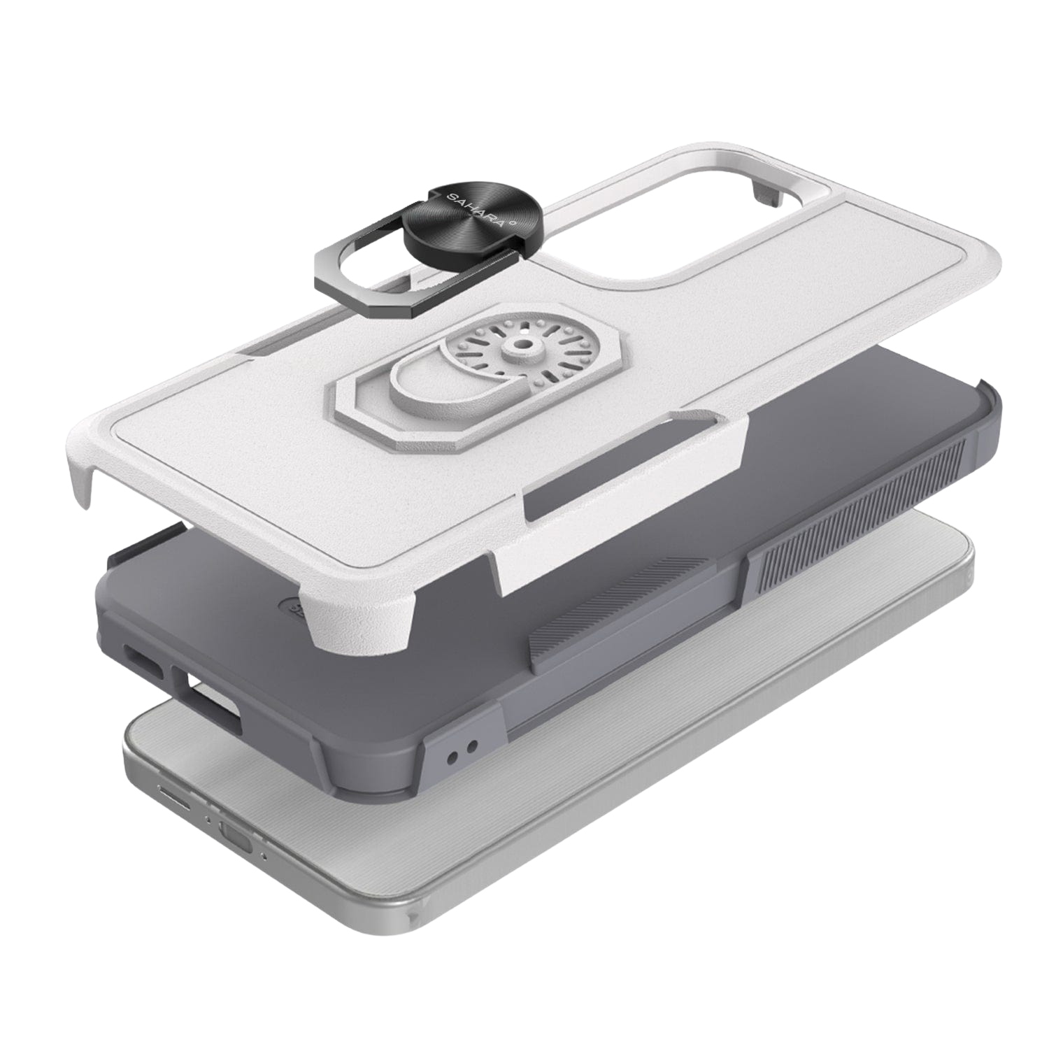 Raider Series Heavy-Duty Kickstand Case for Samsung Galaxy S25