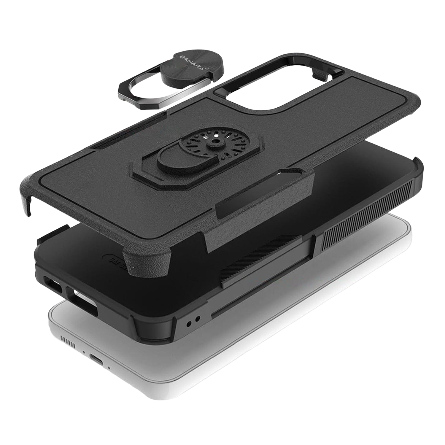 Raider Series Heavy-Duty Kickstand Case for Samsung Galaxy S25