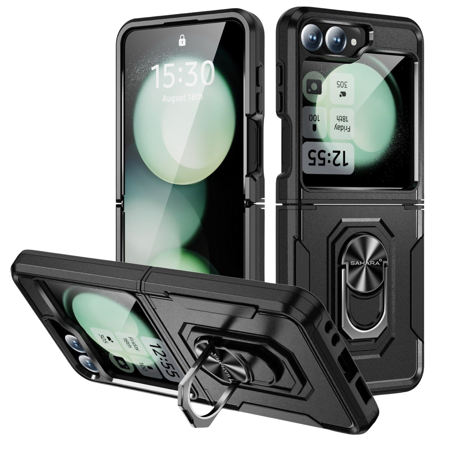 Raider Series Rugged Kickstand Case for Samsung Galaxy Z Flip6