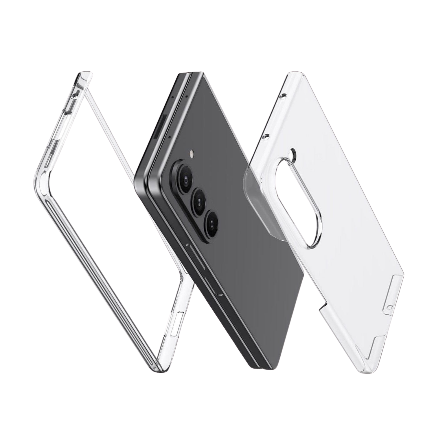 Venture Series Hard Shell Clear Case for Samsung Galaxy Z Fold6