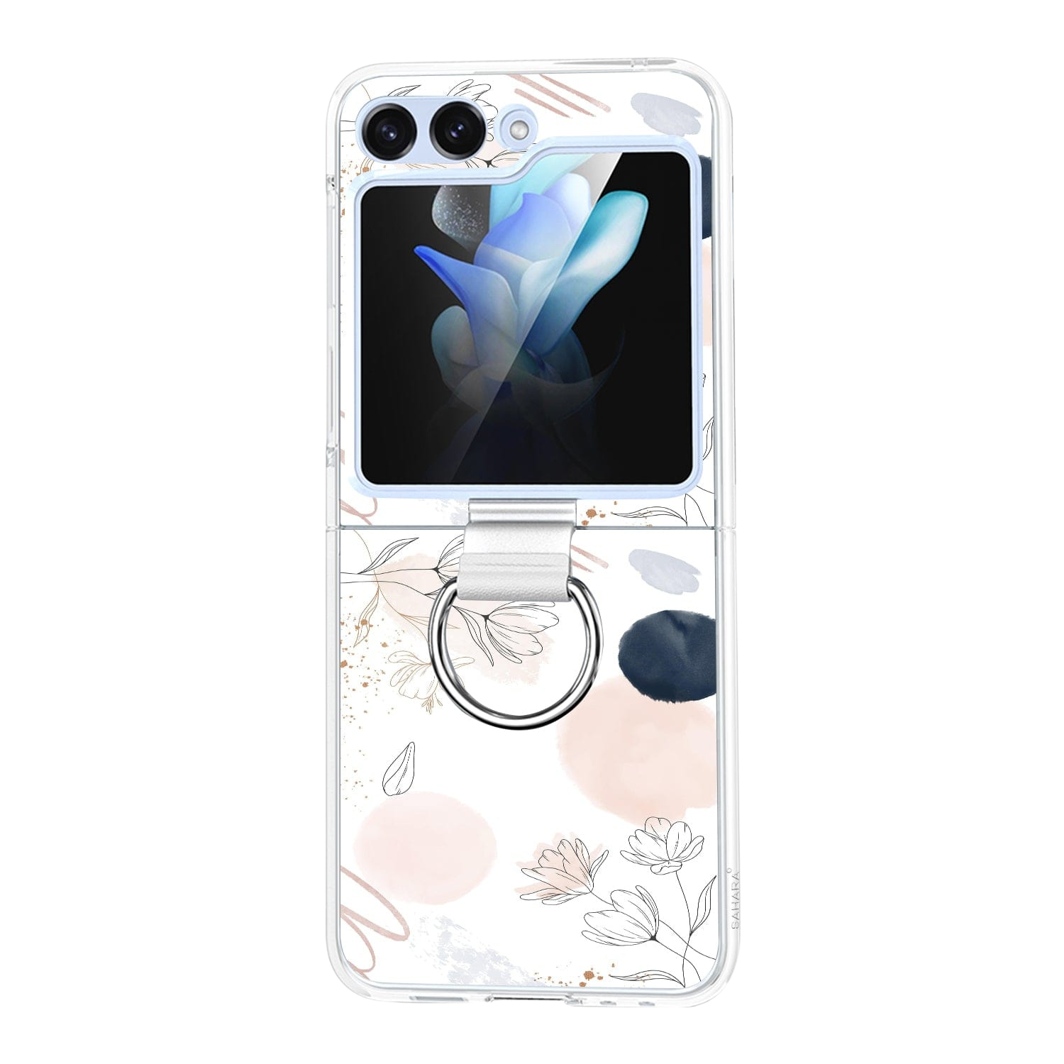 Inspire Series Floral Hard Shell Case for Samsung Galaxy Z Flip6