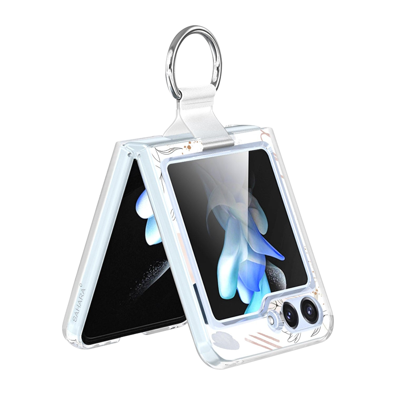 Inspire Series Floral Hard Shell Case for Samsung Galaxy Z Flip6