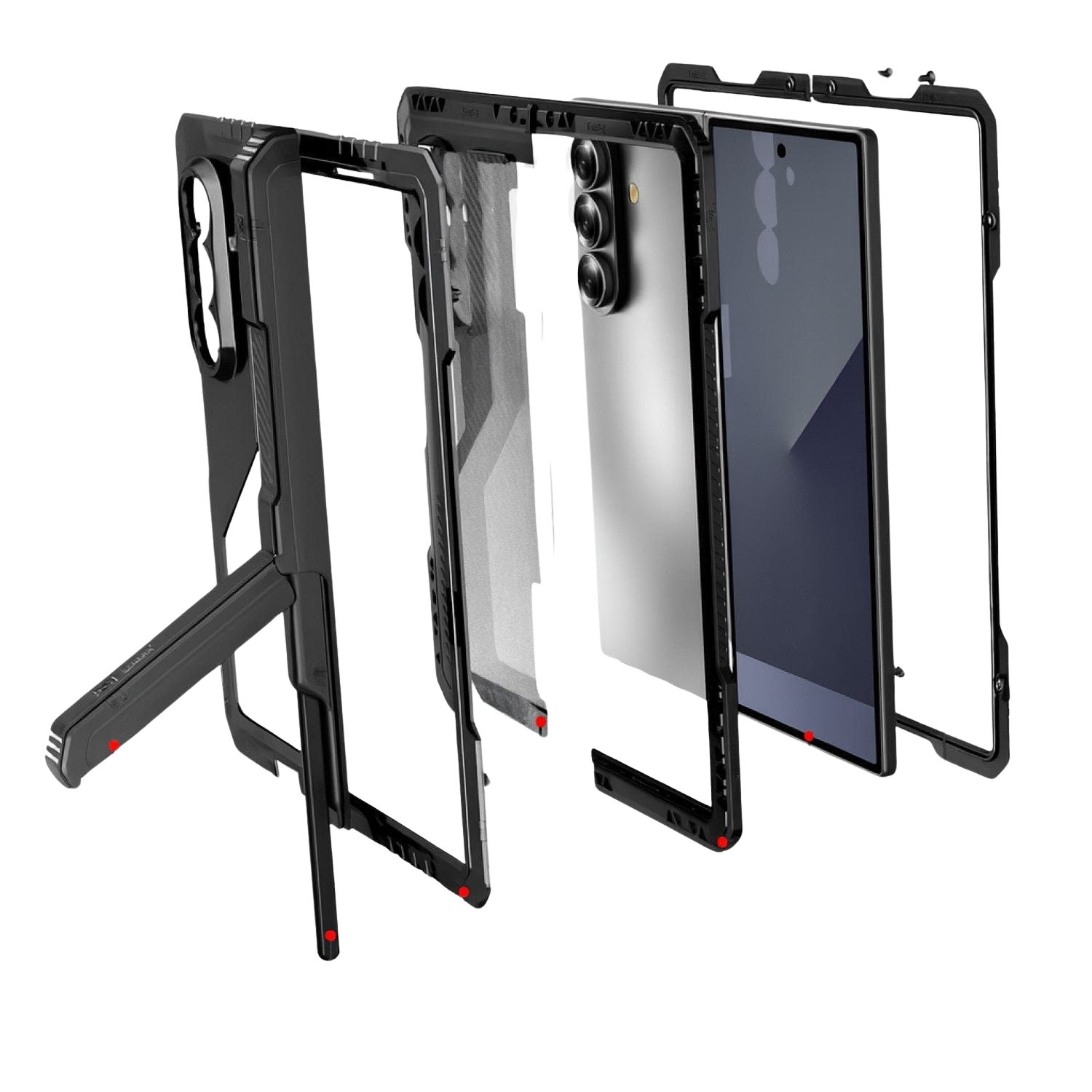 Raider Series Heavy-Duty Case with Screen Protector for Samsung Galaxy Z Fold7