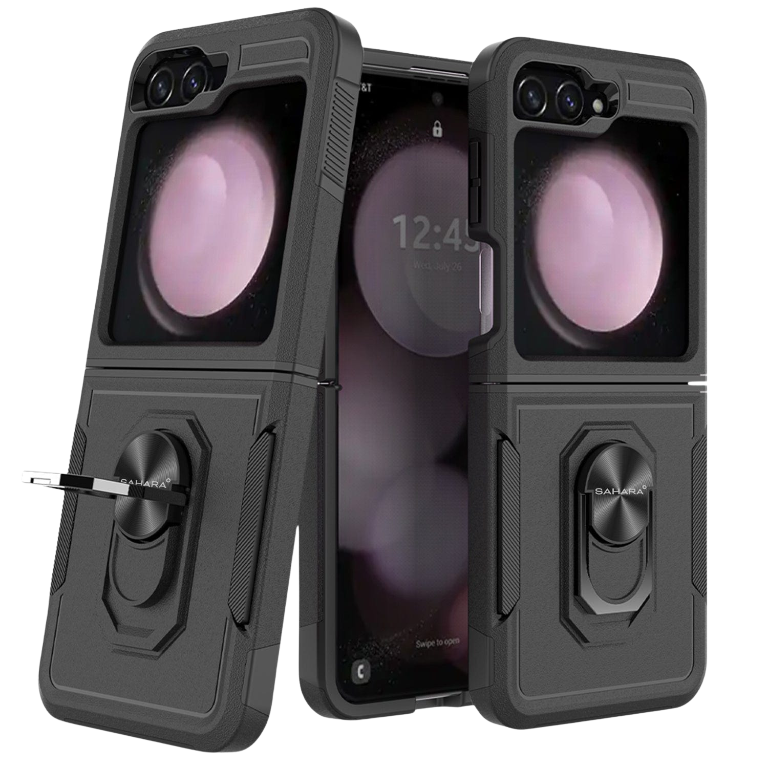 Raider Series Heavy-Duty Kickstand Case for Samsung Galaxy Z Flip7 FE