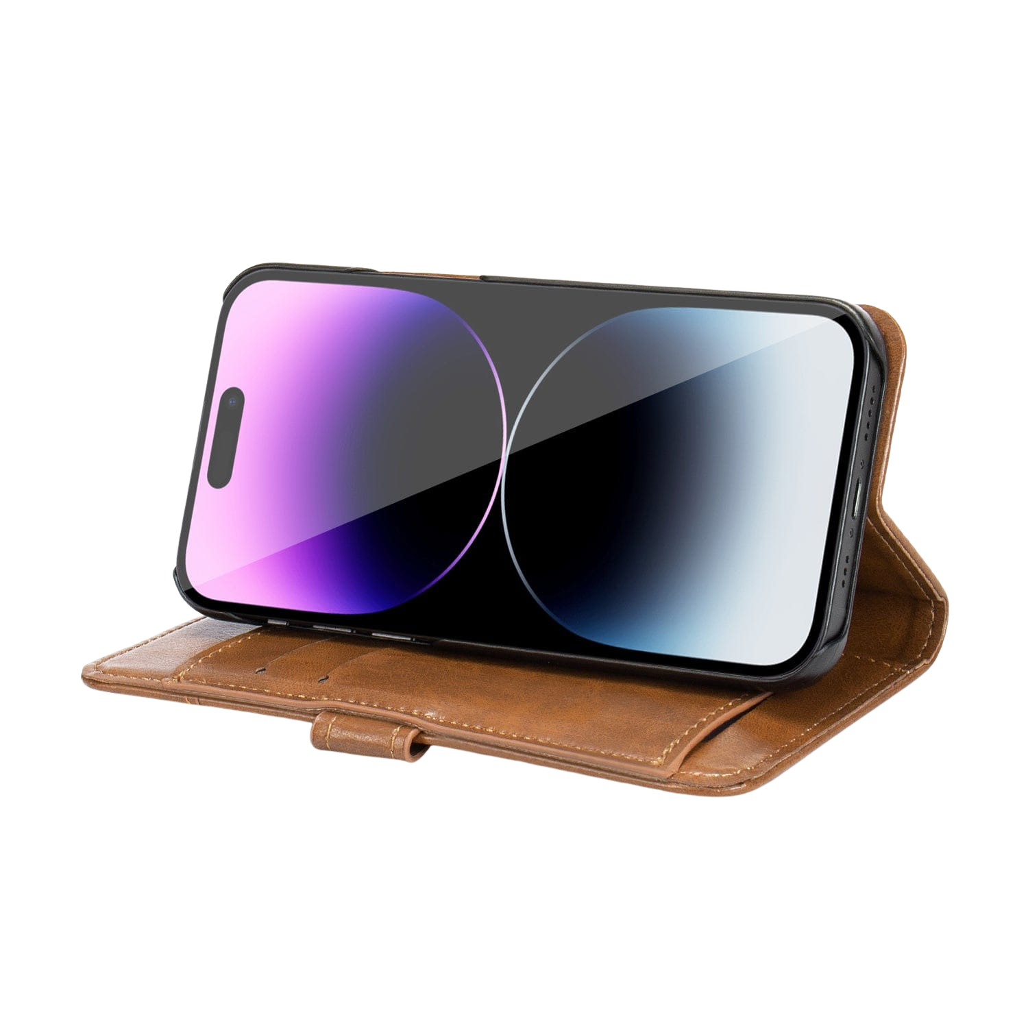 Indy Series Leather Wallet Case for iPhone 14 Pro Max