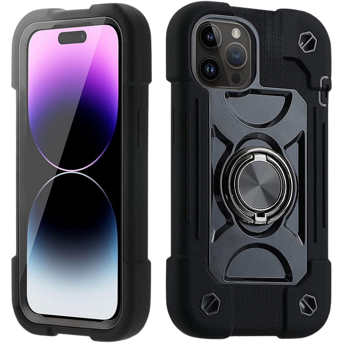 Raider Series Heavy-Duty Kickstand Case for iPhone 14 Pro Max